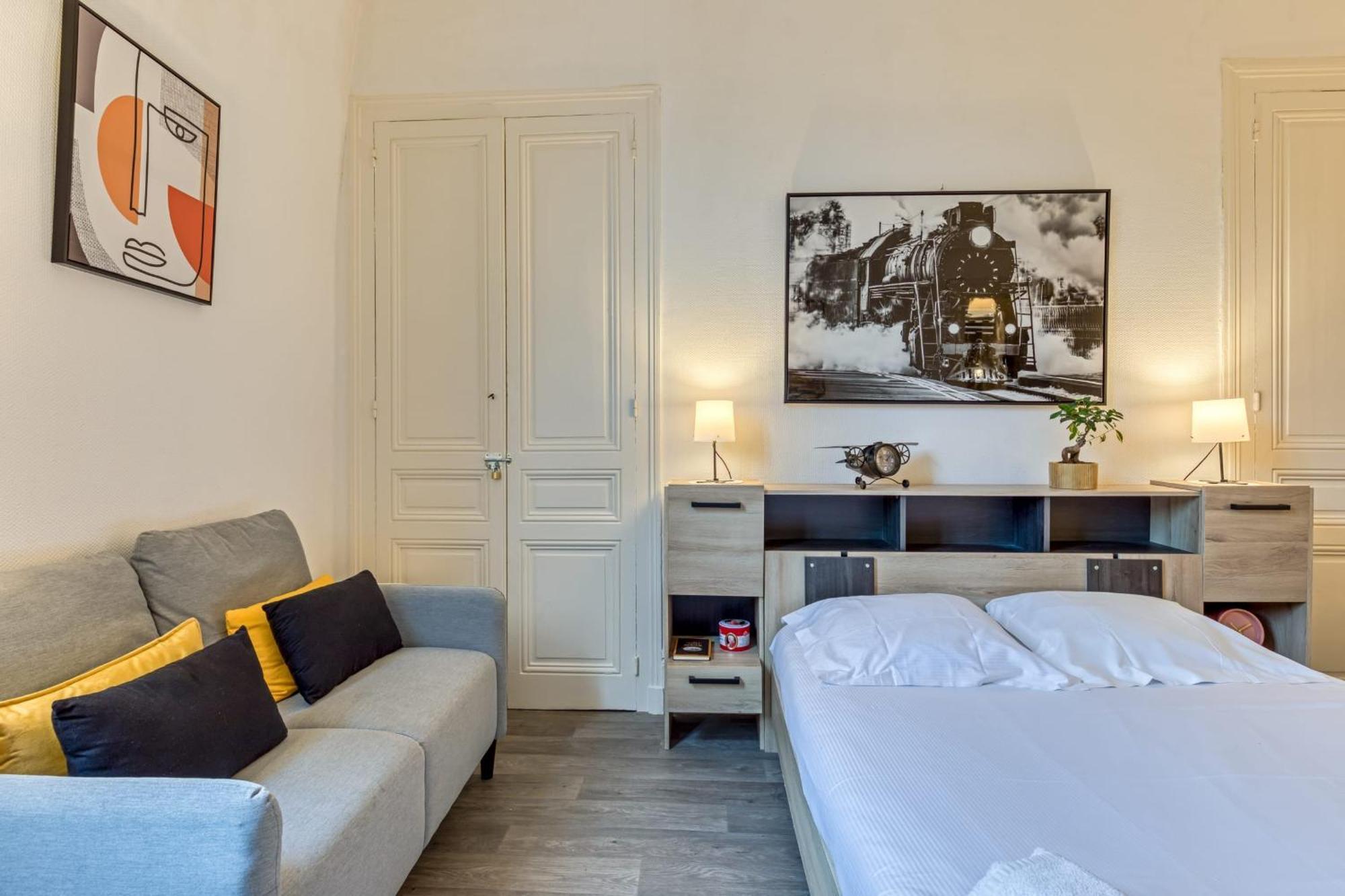 Gary Joli F2 Au Pied De La Gare De Rouen Apartman Kültér fotó