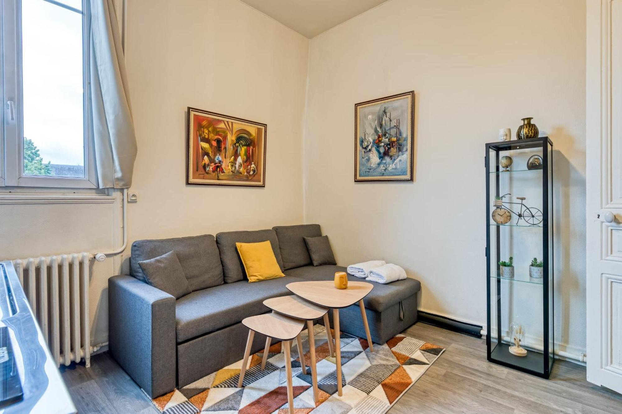 Gary Joli F2 Au Pied De La Gare De Rouen Apartman Kültér fotó