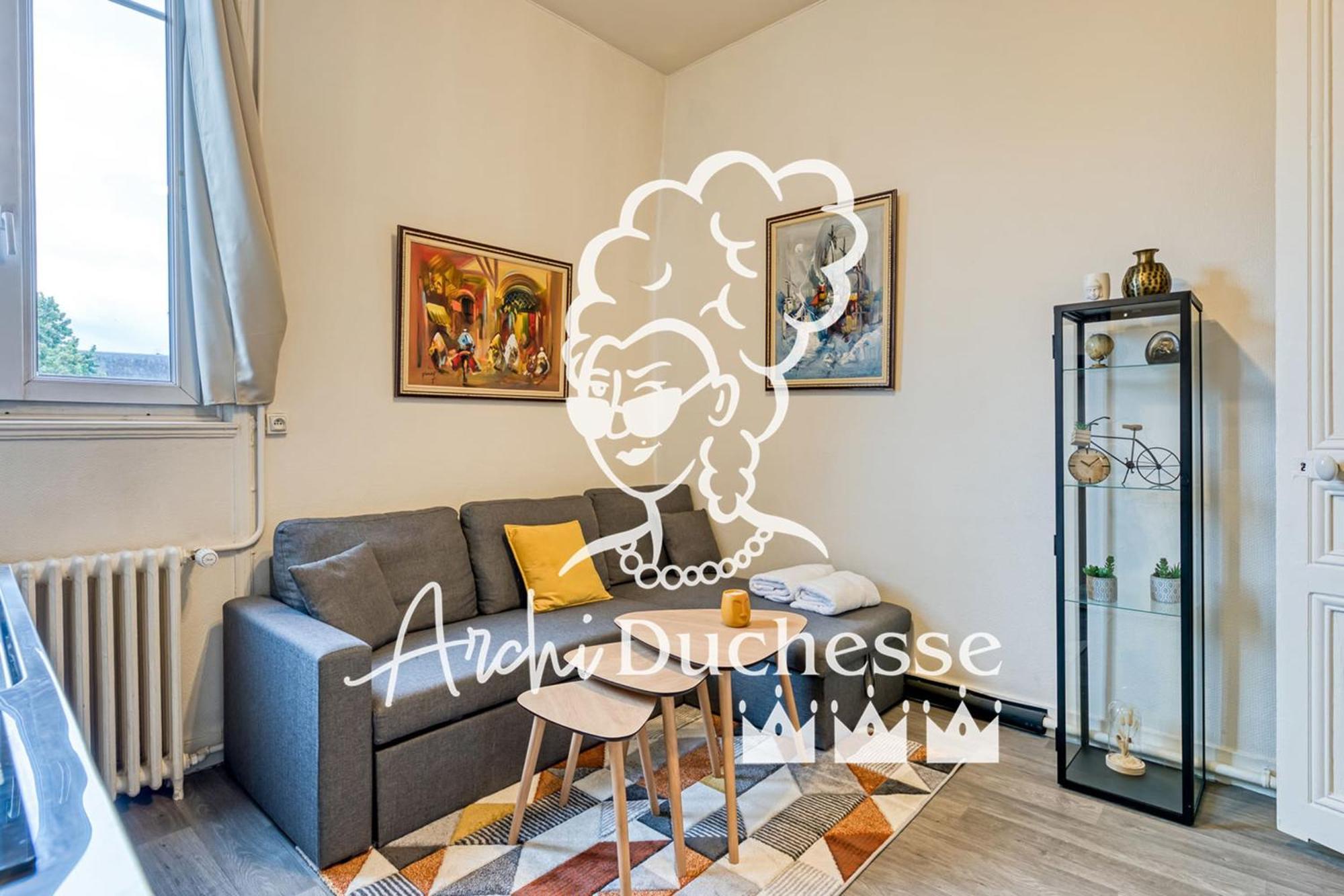 Gary Joli F2 Au Pied De La Gare De Rouen Apartman Kültér fotó